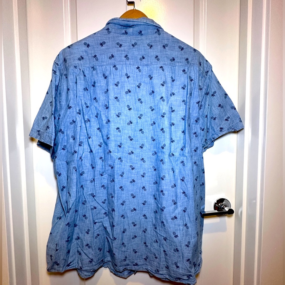 Bonobos - Pineapple Chambray Button Down Shirt, M… - image 3